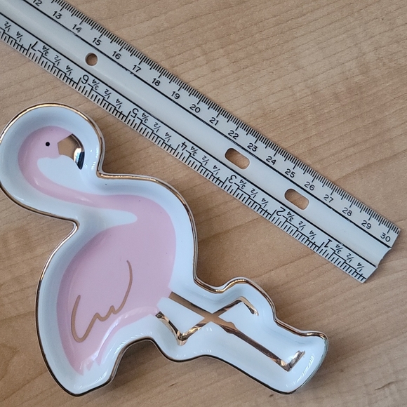 Slant Collections Flamingo trinket tray - Picture 4 of 5
